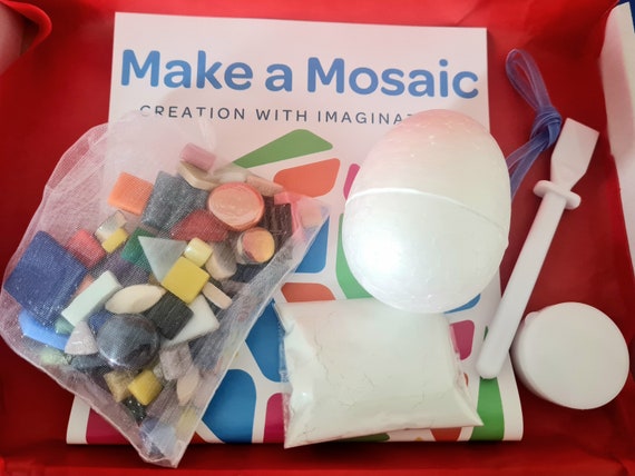 8PCS DIY Mosaic Tiles Easte Cafts Kits, Make You Own