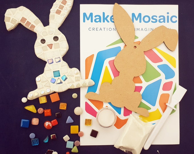 Make a Mosaic Easter Bunny Craft Kit - Easter Crafts