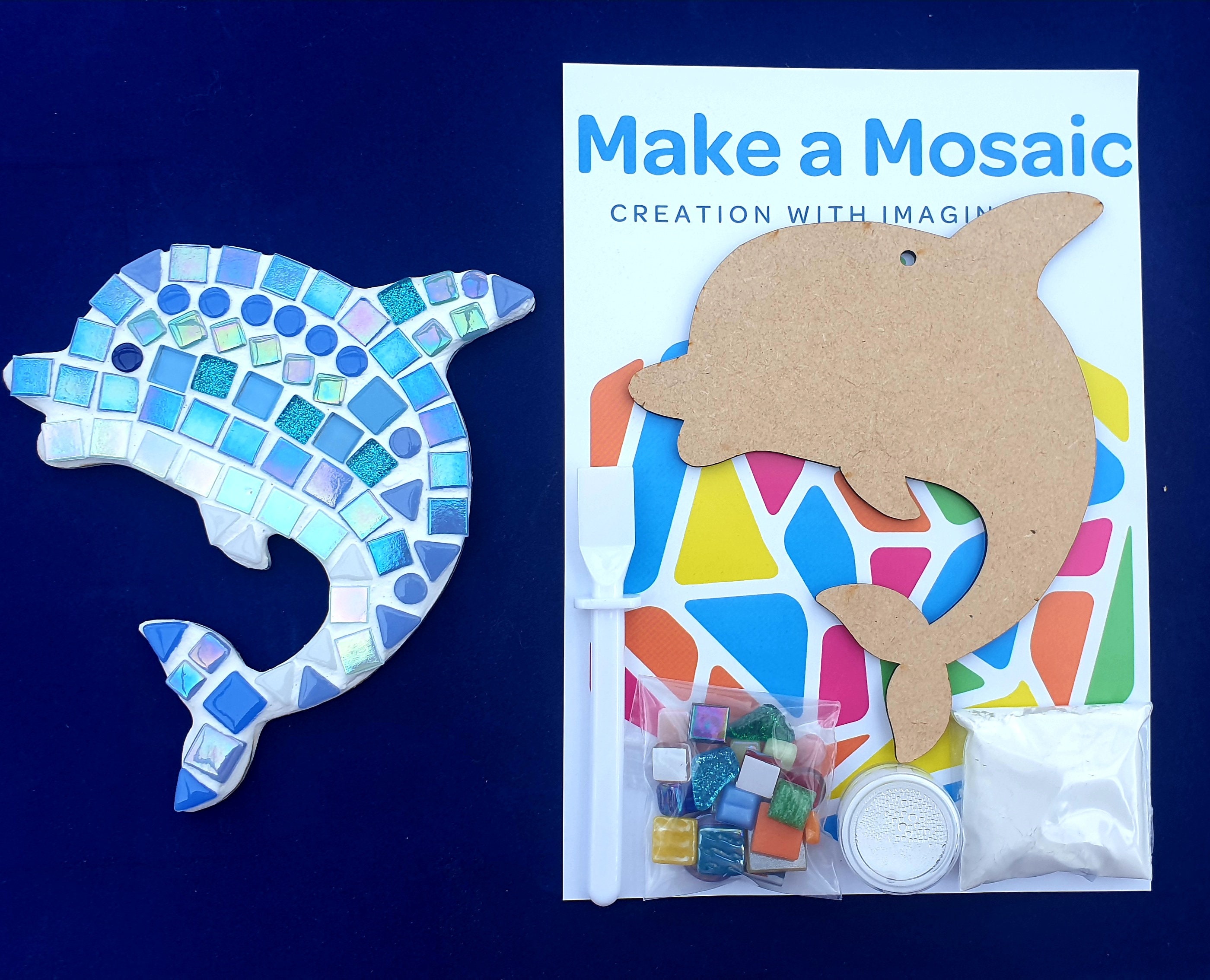 Dolphin Color-A-Pal, Art Activity Set for Kids with 1 Dolphin Stuffed · Art  Creativity