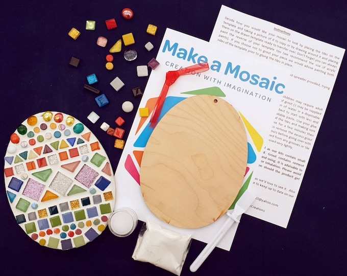 SPECIAL OFFER - Mosaic Easter Egg Craft Kit - Easter Crafts - Multibuy - Kids Easter