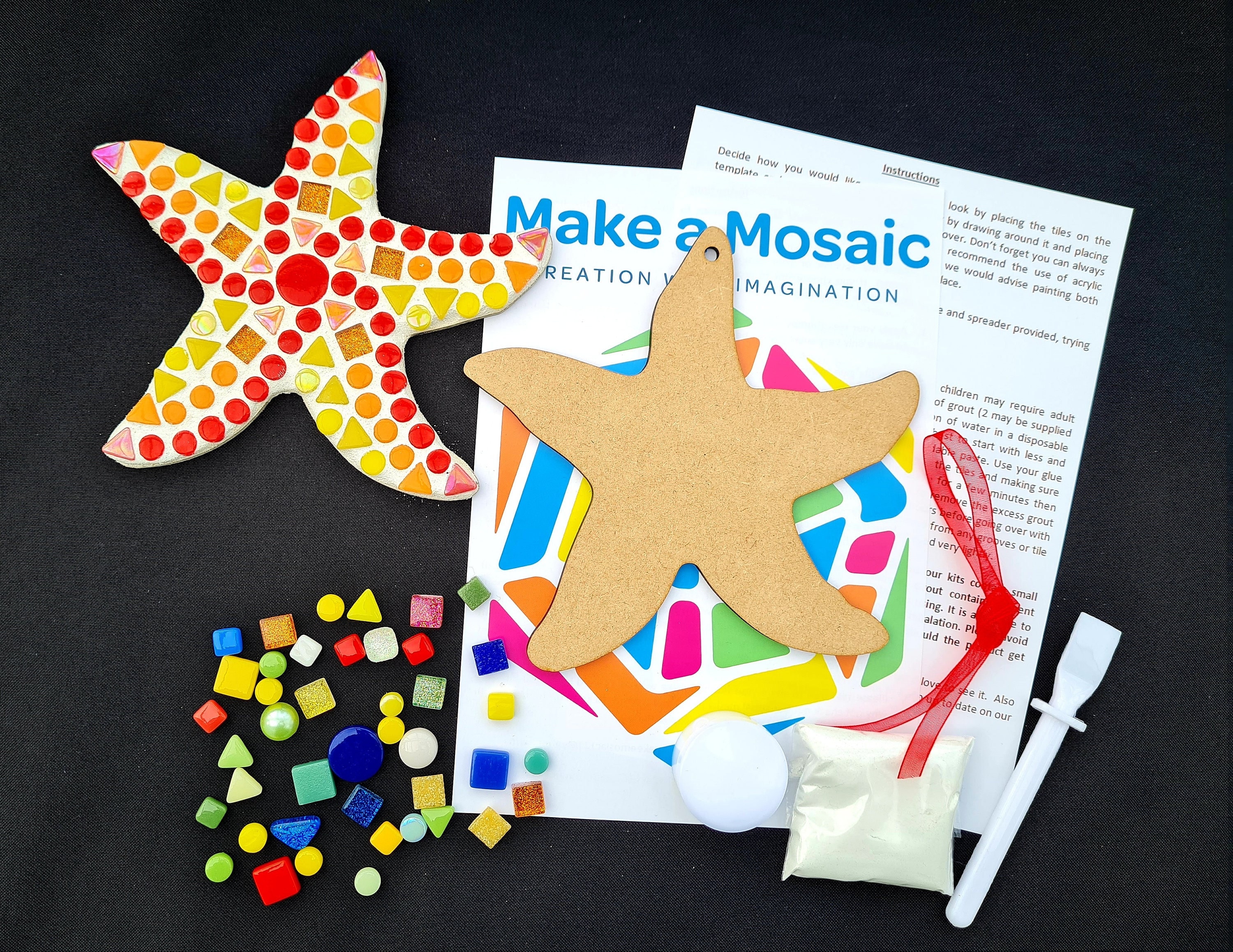 Paper Plate Starfish, Kids' Crafts