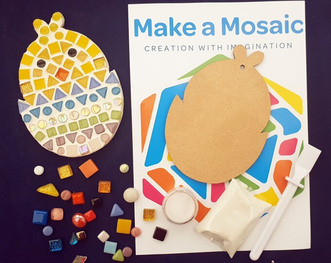 Make a Mosaic Easter Craft Kit - Easter Chick - Easter Crafts