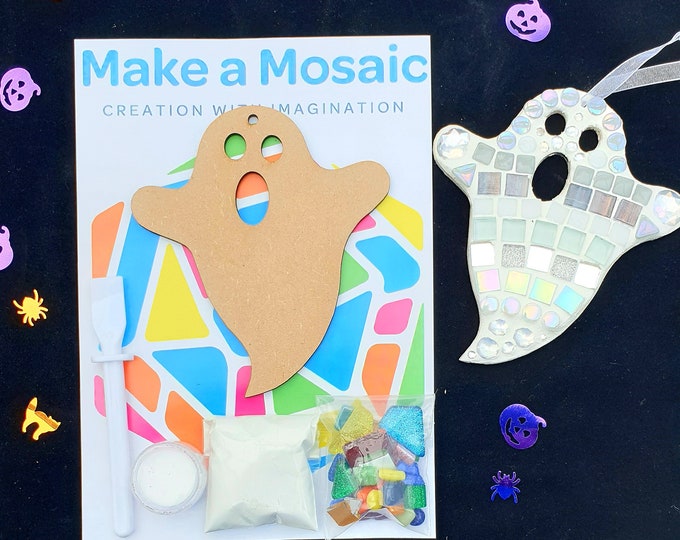 Make a Mosaic Halloween Craft Kit - Ghost - Halloween Crafts