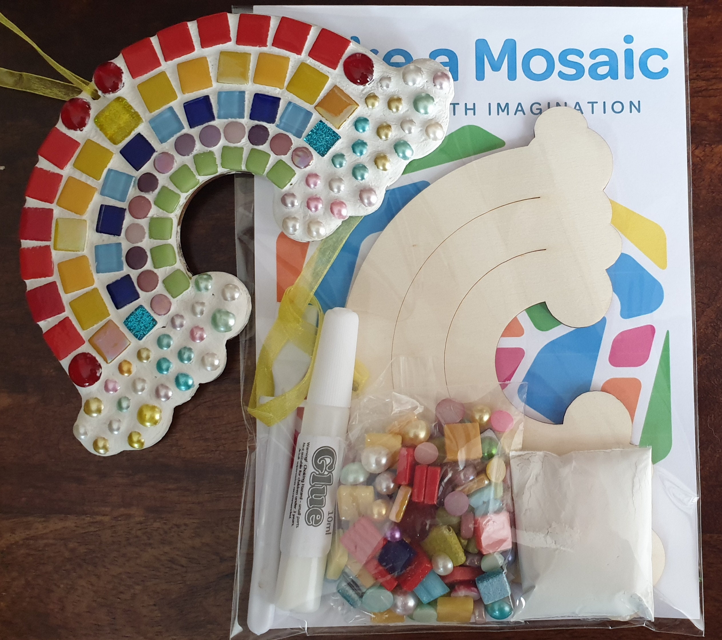 Make a Mosaic Rainbow Craft Kit