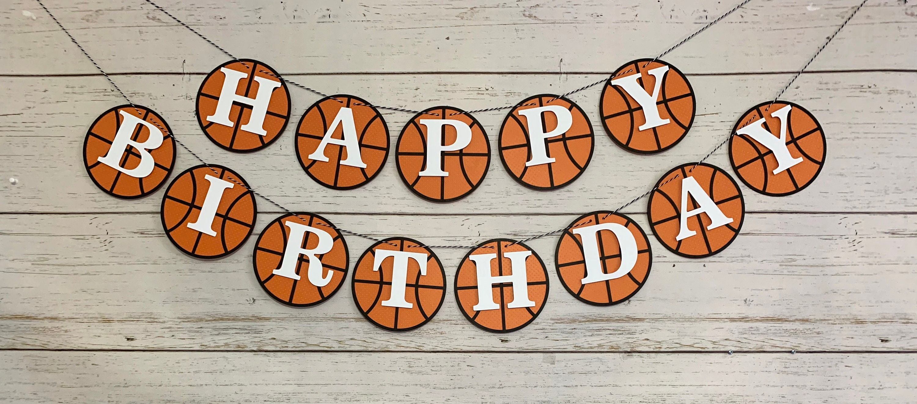 Happy Birthday Basketball Background