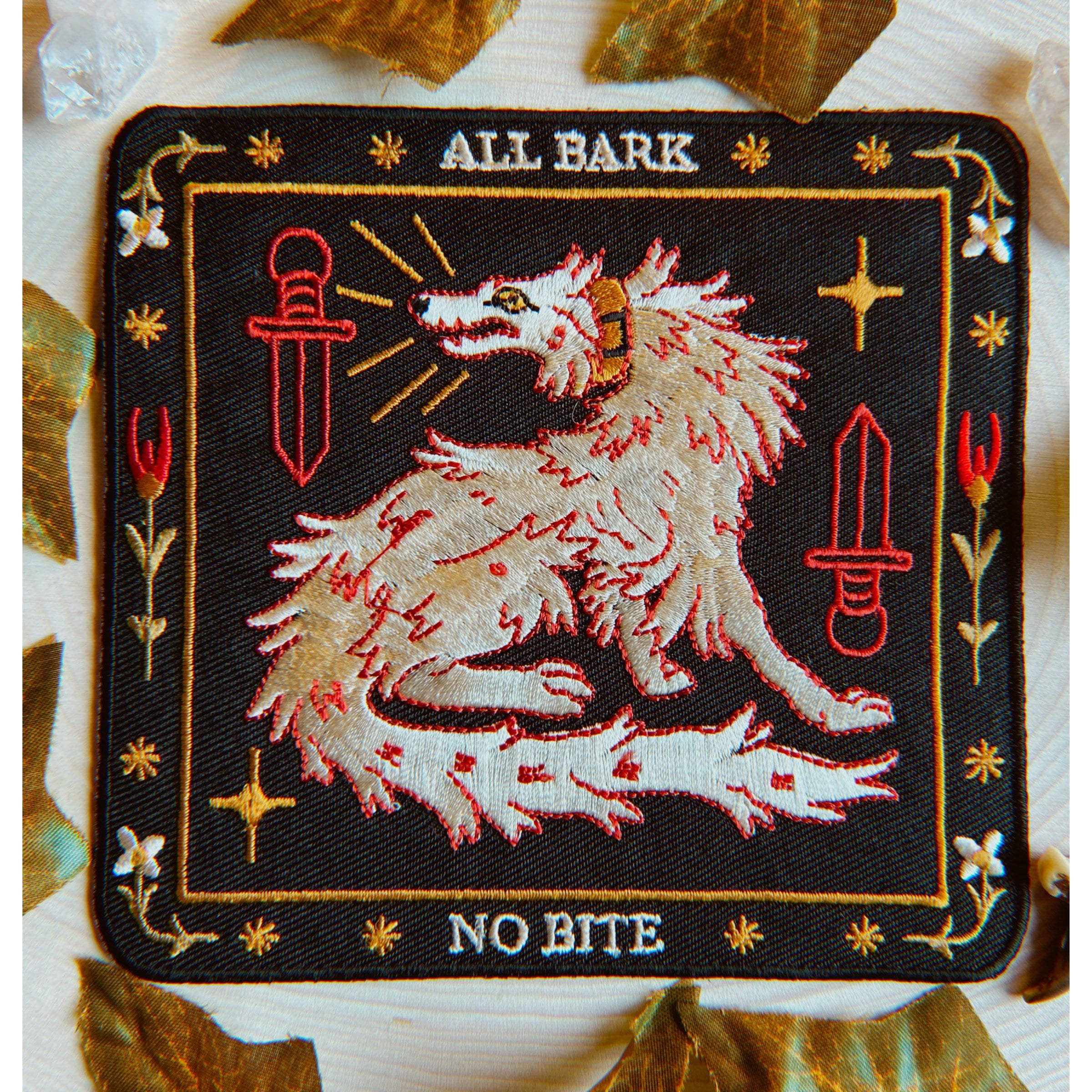 Patch anti-aboiement anti-morsure