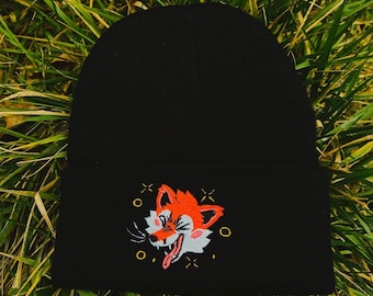 Drunk Fox Beanie