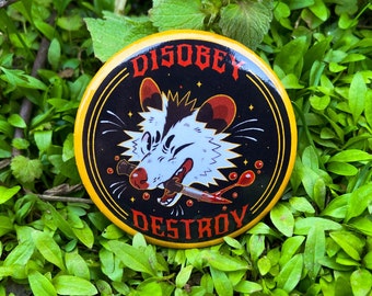 Disobey Destroy Button