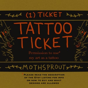 One Tattoo Ticket