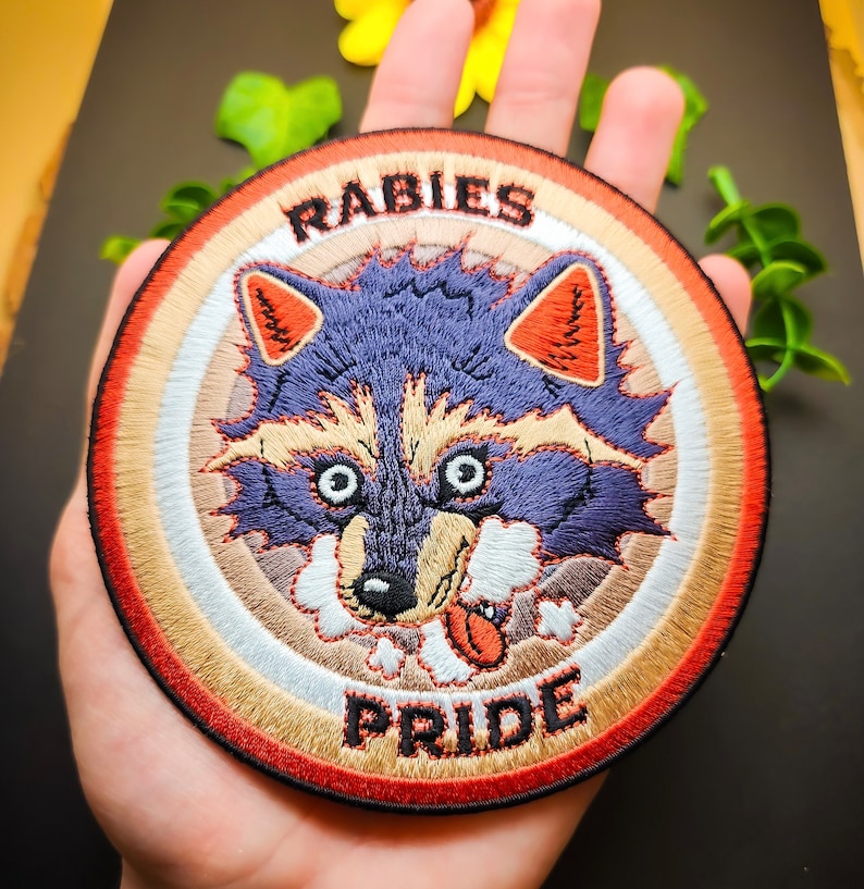 Rabies Pride Patch - Etsy