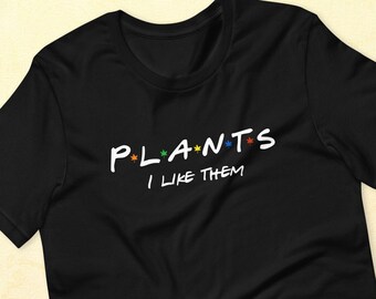 植物の友達Tシャツ - 植物愛好家シャツ 植物Tシャツ 植物シャツ 植物のお父さんシャツ 植物のお母さんTシャツ