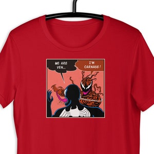 Symbiote Slap T-Shirt - Symbiote Shirt Comic Book Collector Tee Carnage Shirt Venom T-Shirt