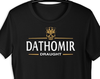 Dathomir Draught T-Shirt - Dathomir Tee Maul Shirt Sith Shirt Dark Side Tee Sith Shirt Maul Tee Beer Shirt