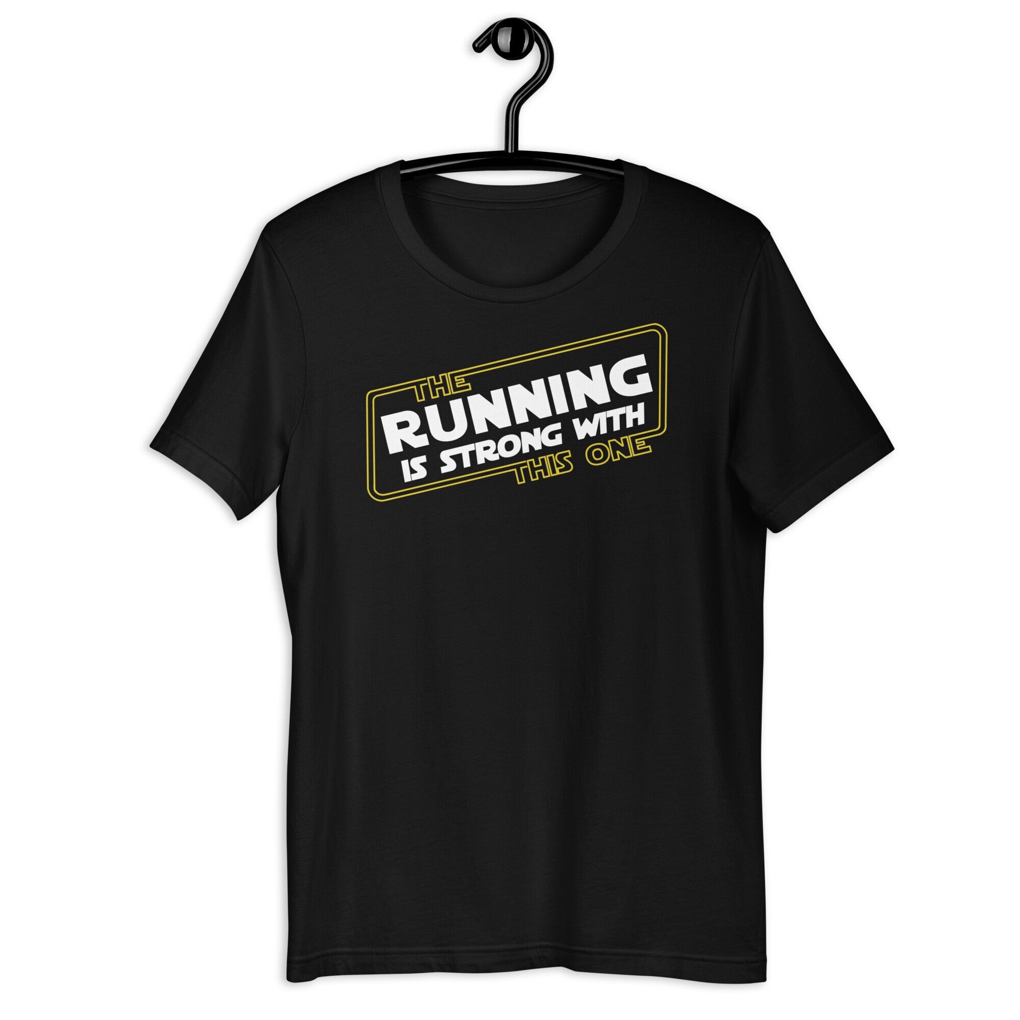 Strong Running T-Shirt - Runner Shirt Jogging Tee Sprinting Shirt Track and Field Tee