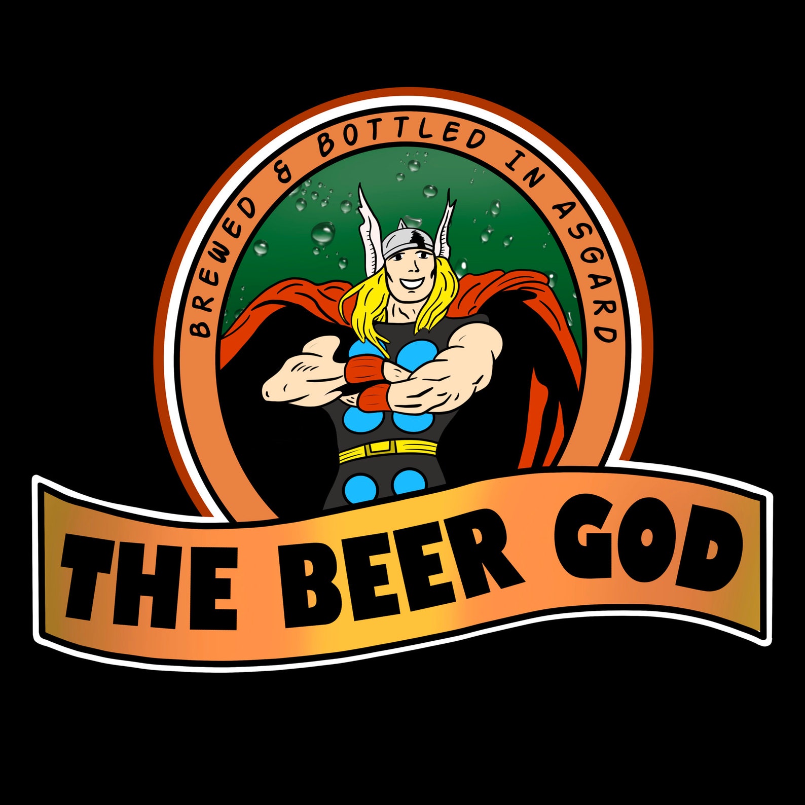 The Beer God drinking shirt beer tee funny beer shirts funny Etsy