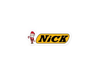 Little Saint Nick Parody Sticker, Santa Claus Xmas Vinyl Decal
