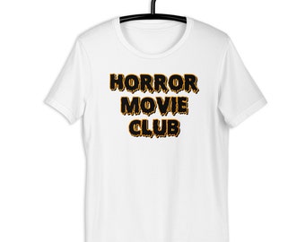 Horror Movie Club T-Shirt - Spooky Film Fan Tee
