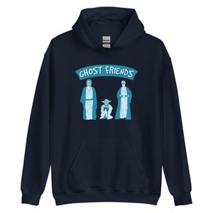 Ghost Friends Unisex Hoodie, Jedi Hoodie, Force Ghost, Sci-fi Hoodie, Force Ghost Hoodie, Hello There Hoodie,