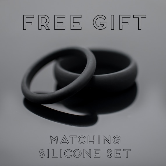 Silicone wedding deals band sets