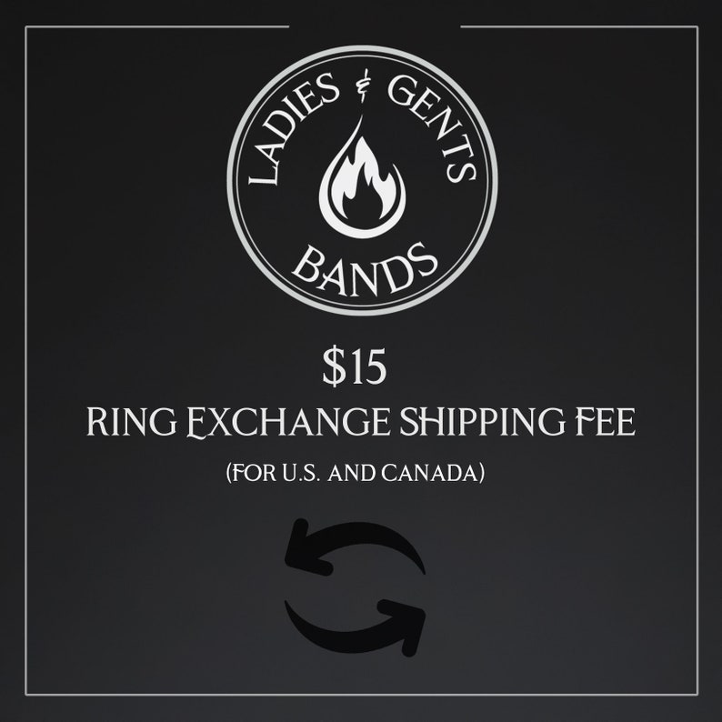 International Size Ring Exchange Shipping Fee image 1