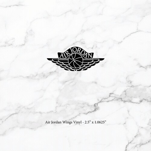 AIR JORDAN Wings Vinyl Decal Sticker Window Graphics or Etsy