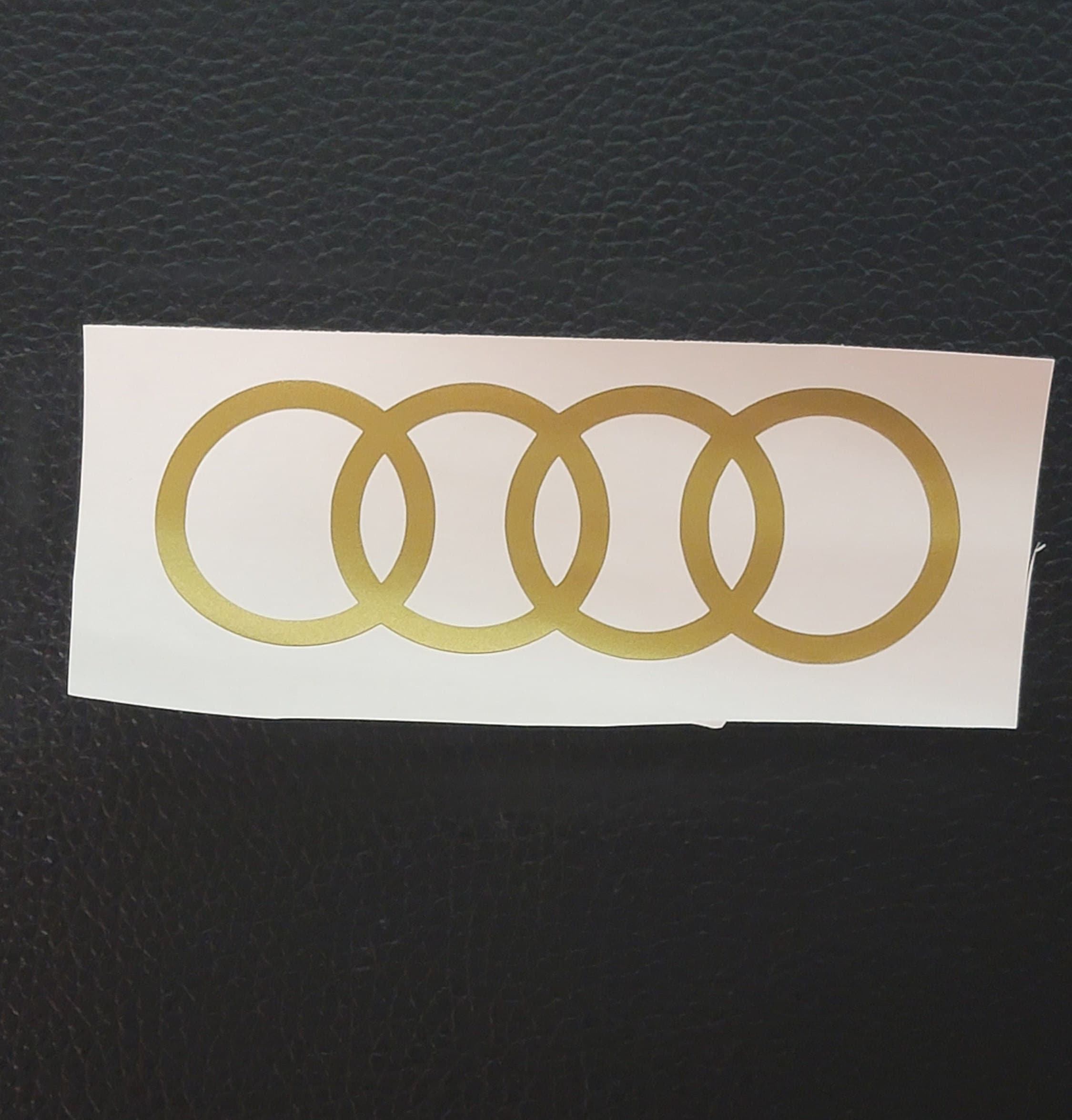 Audi Rings Logo Decal/sticker - Etsy