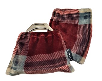NEWMARKET STRIPE FLEECE STIRRUP BAGS | UK