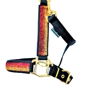 horse halter xfull size &quot;Germania&quot; personalizable horse halter drafthorse size headcolar for horses xfull drafhorse