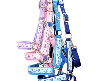 horse halter xfull • horse halfter drafthorse • horse halter pink • horse halter light blue • headcollar shirehorse