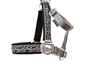 Horse Halter XFULL Size • Tristan • Personalizable Horse Halter • Drafthorse • Headcollar for Horses XFULL • Horse Halter With Name •