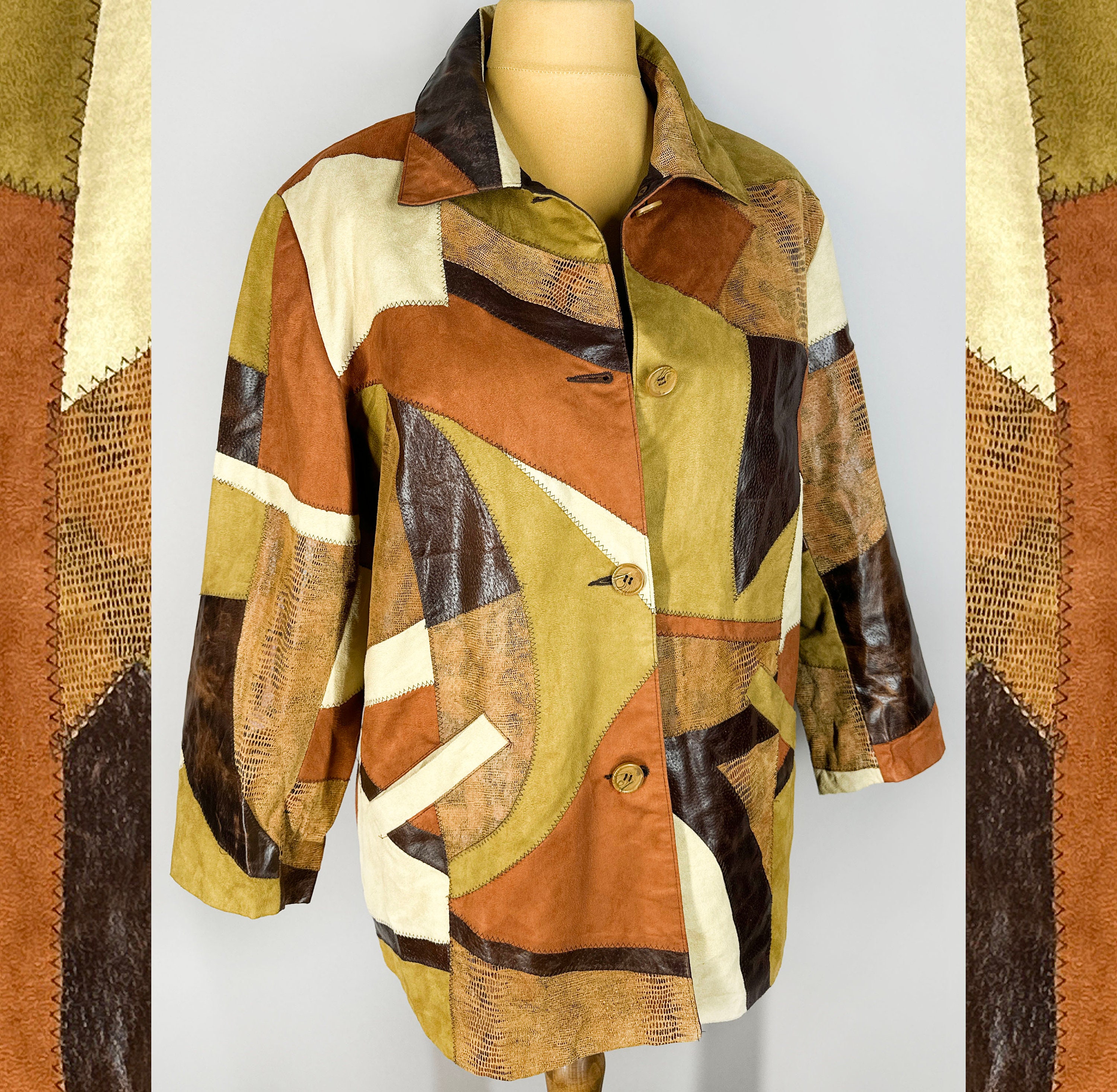 ジャケット・アウター vintage remake jaket patchwork suede 38275_4867_grande.jpg?v=1664308878