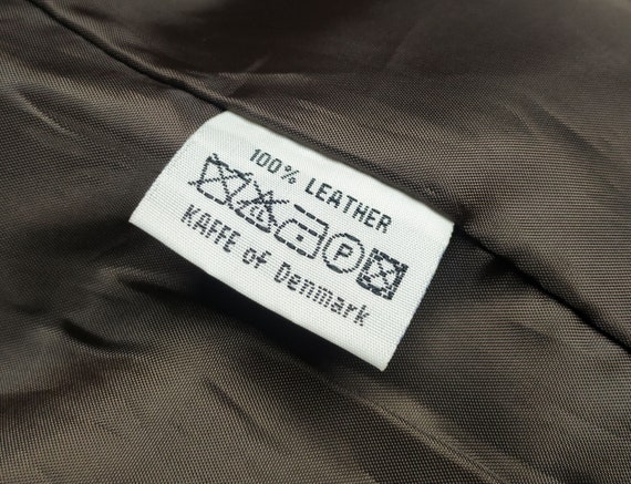 Vintage suede leather jacket with fringe sleeves - image 8