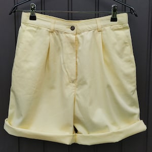 Vintage High Waist Shorts, Damen Bermuda Shorts