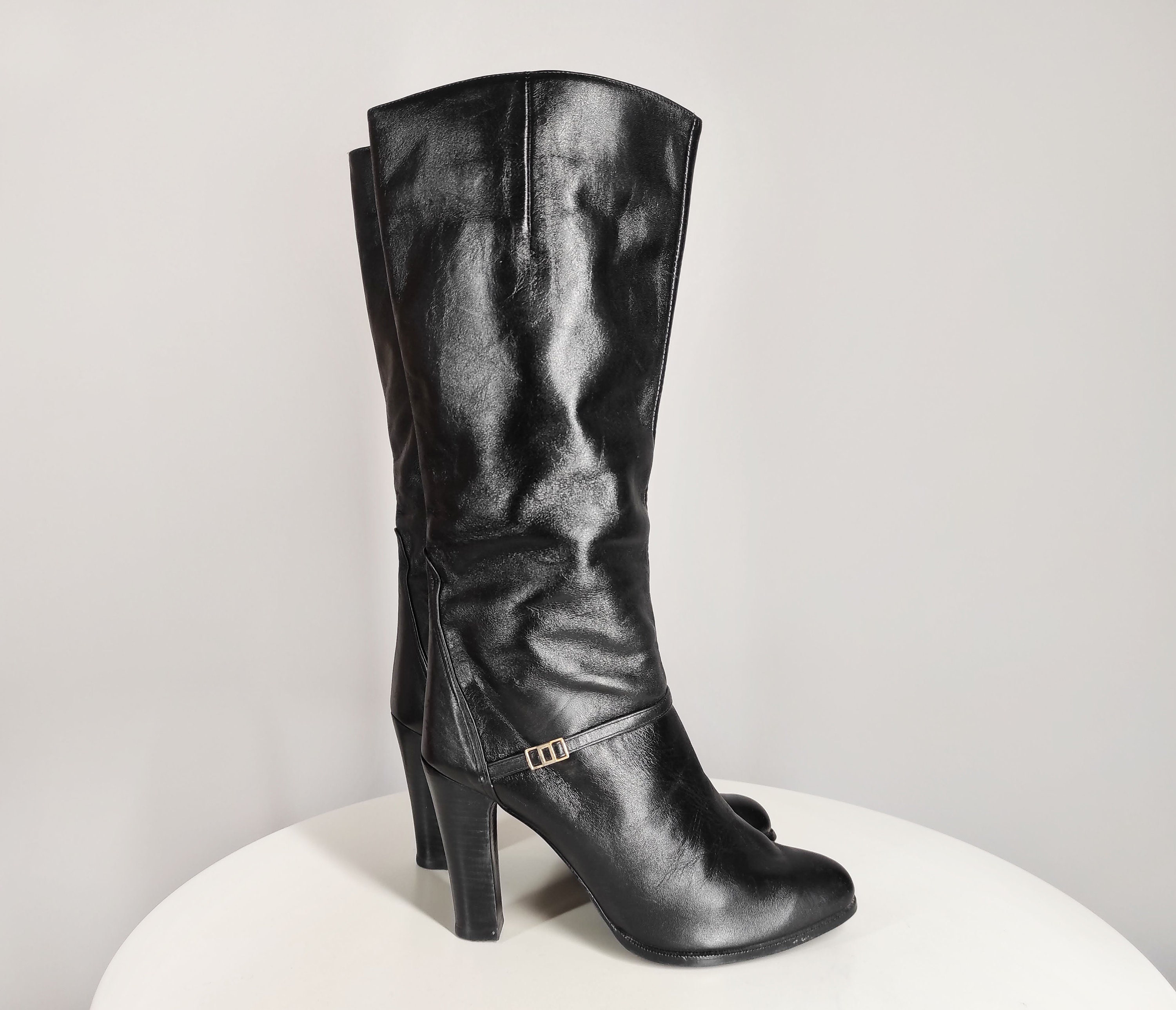 High Heel Boots - Etsy Canada