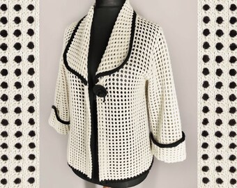 Holey Cardigan - Etsy