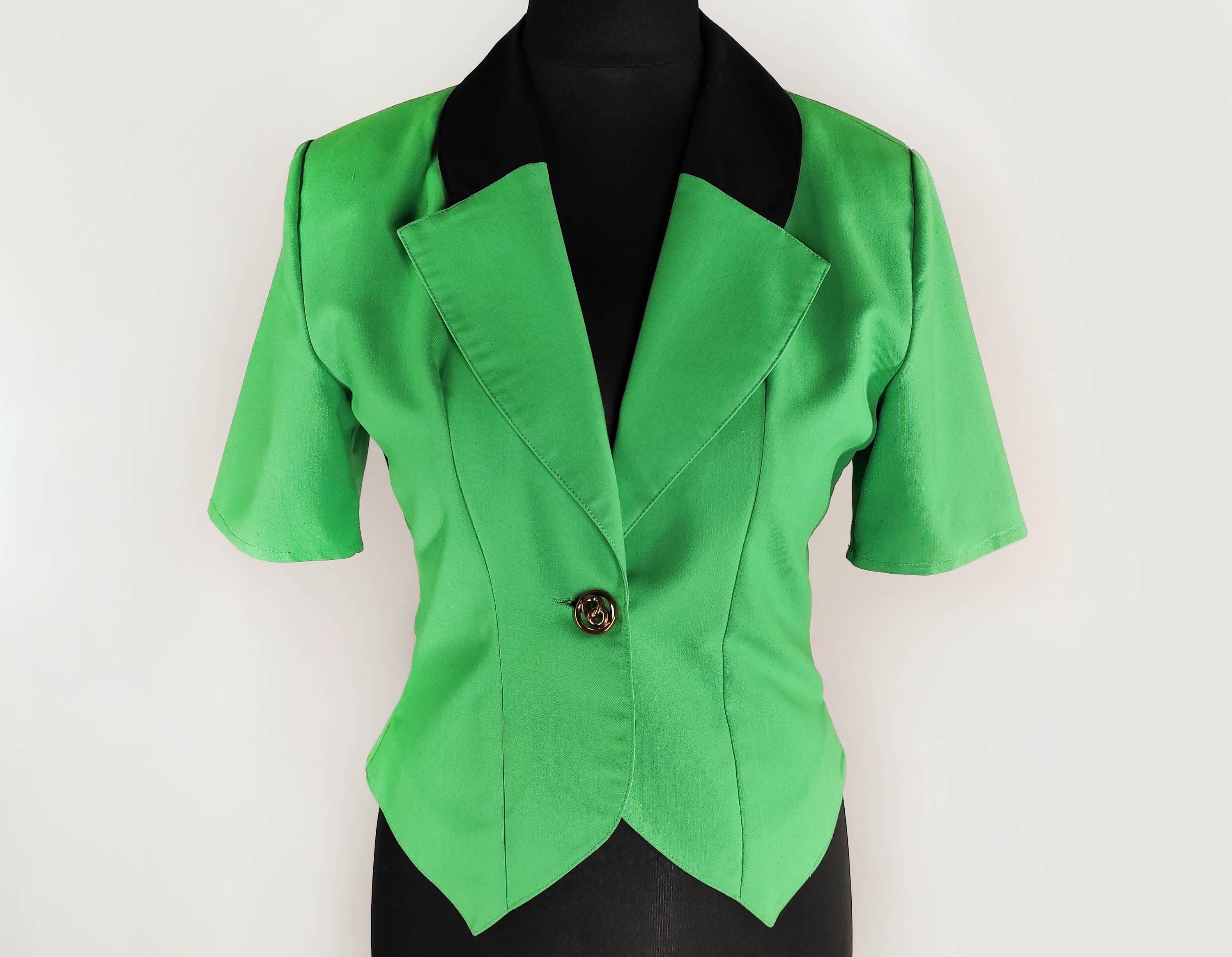 Short Sleeve Blazer - Etsy UK