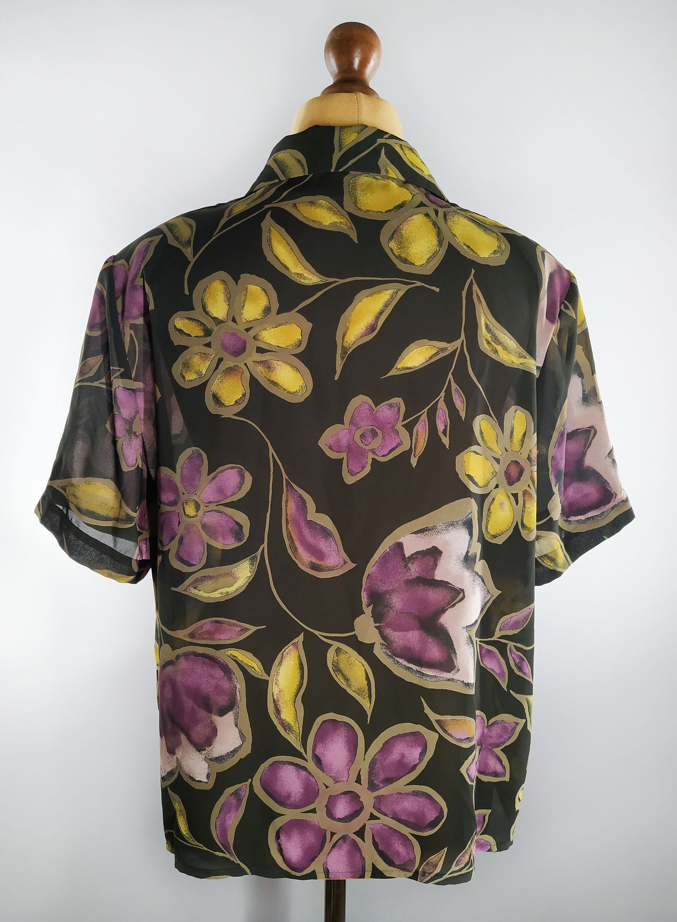 Blouse À Imprimé Floral Vintage