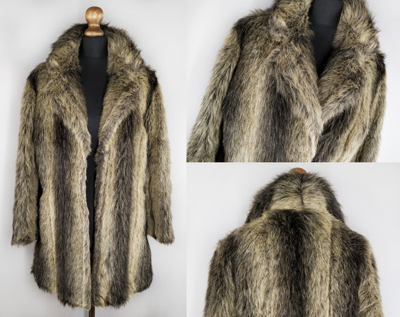 Vintage faux fur coat