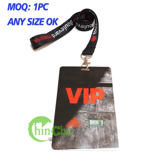 Custom Plastic PVC Event Badge,VIP backstage Pass,Staff Badge,PVC Credential Pass,Membership Card,Lanyard Badge