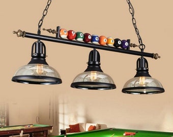 Pool Table Light Etsy