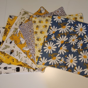 Reusable &quot;Paper&quot; Towels | Zero Waste | Eco-Friendly | Paperless Towels | Napkins | Cleaning Cloths | 2 Ply | Mix and Match