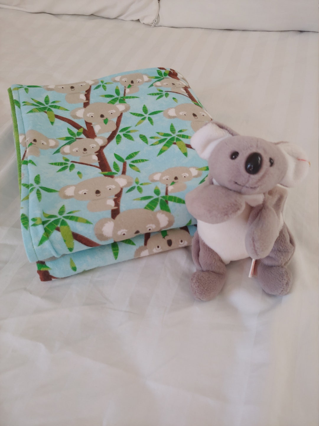 Koalas Flannel Blanket Baby Toddler Blanket Stroller Car Seat Blanket