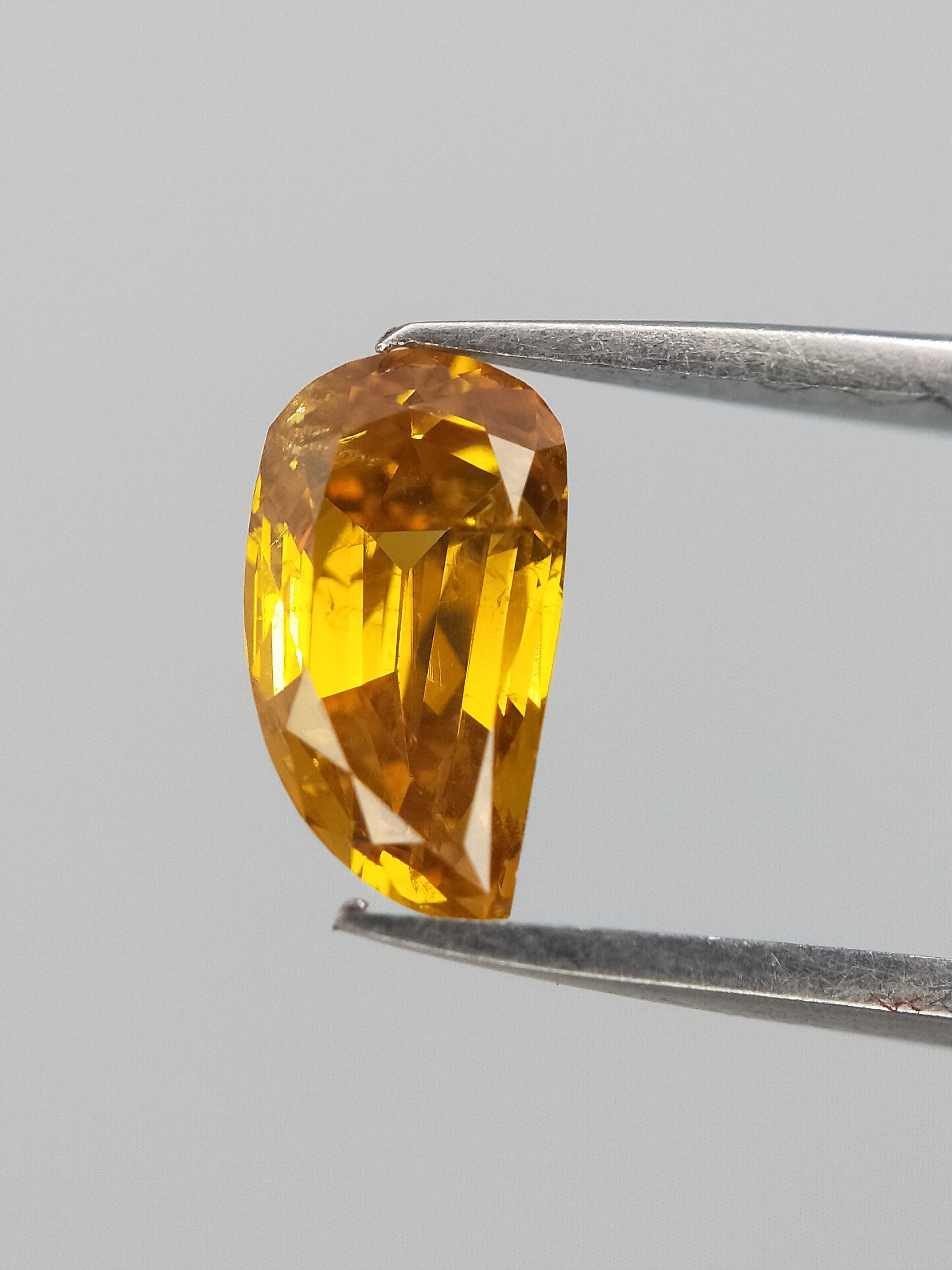 0.48 cts Rare Natural Diamond Banana Cut Diamond Etsy