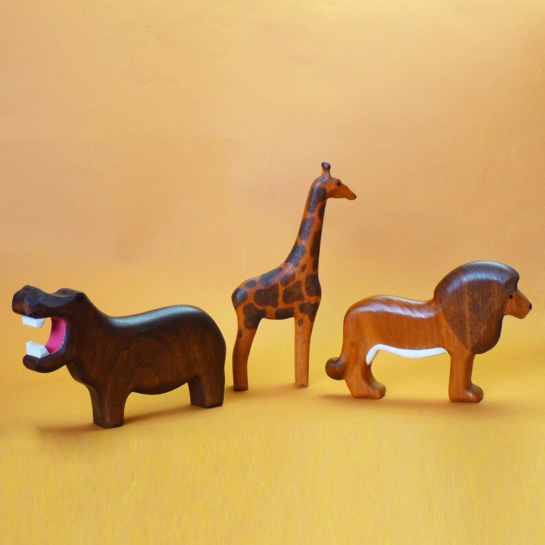 african animal toy set