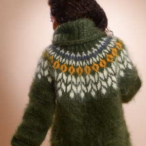 Wolle Pullover, isländische Pullover, Männer Mohair Wolle Pullover