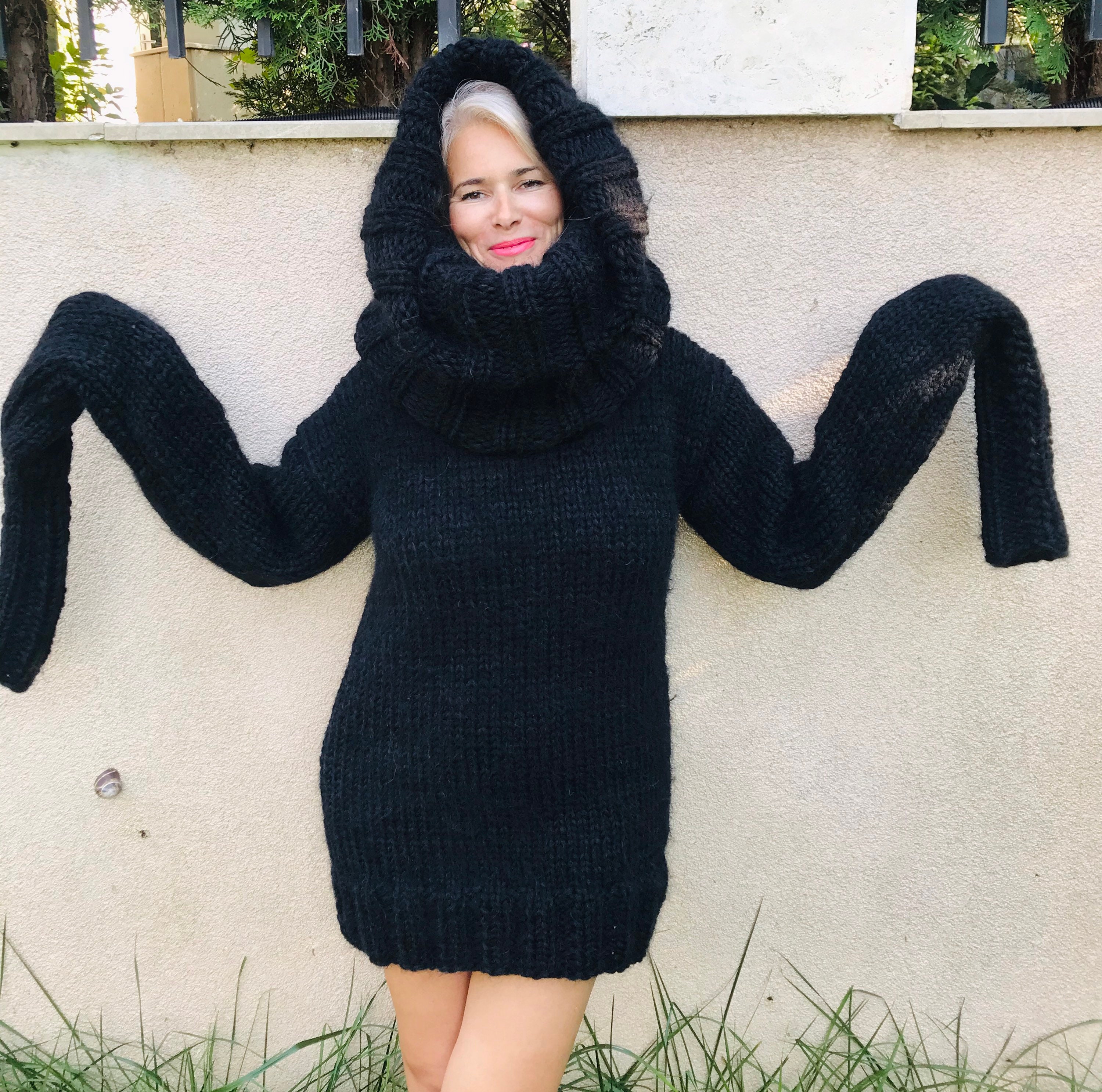Super Chunky Turtleneck Sweater, Thick Wool Sweater, Bulky Jumper, Double Cuffs, Giant Turtleneck, Custom Order Sweater, Fetish Wool Sweater - Etsy Super Chunky Turtleneck Sweater, Thick Wool Sweater, Bulky Jumper, Double Cuffs, Giant Turtleneck, Custom Order Sweater, Fetish Wool Sweater - Etsy