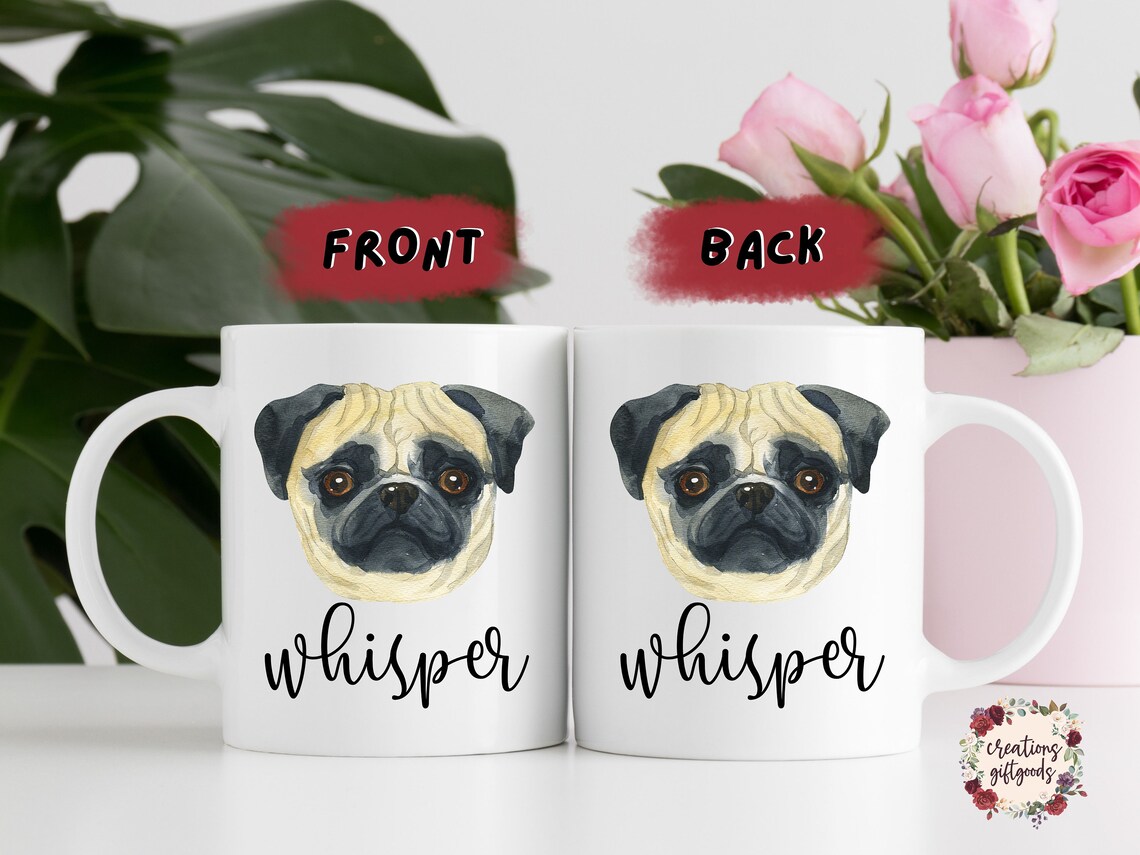 Mops Tasse Mops Kaffeebecher Mops Geschenke Mops Papa Etsy