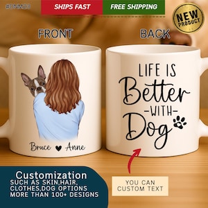 Boston Terrier Mug Boston Terrier Gifts Boston Terrier Mom Mug Boston Terrier Dog Lover Mug Custom Pet Mug Boston Terrier Owner Gift