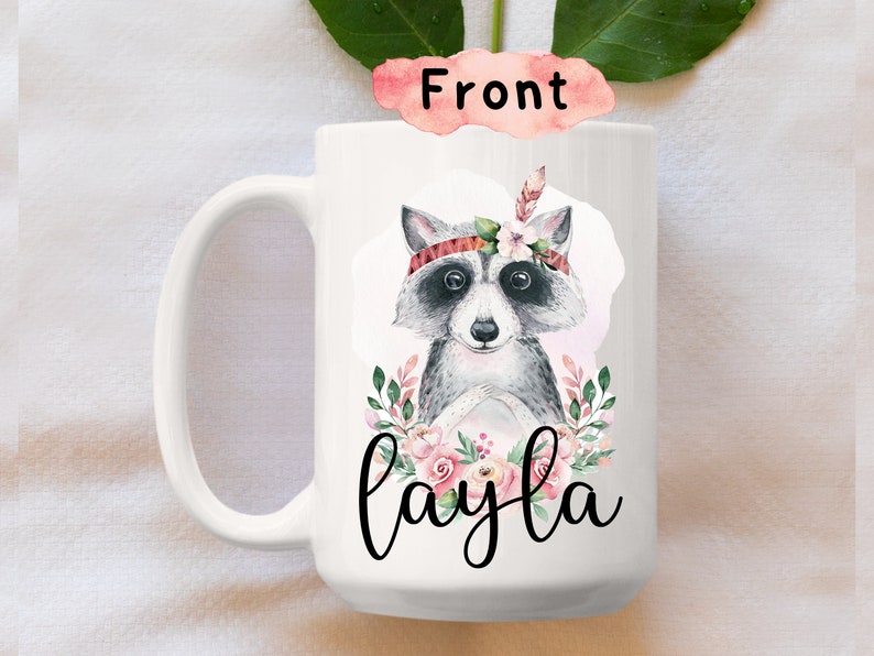 Raccoon Mug Raccoon Gifts for Raccoon Lovers Personalized Etsy