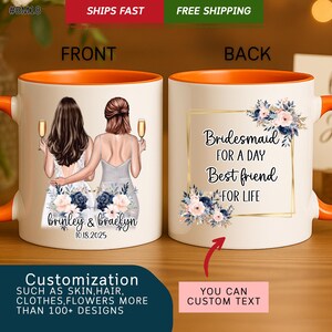 Custom Maid Of Honor Mug, Will You Be My Maid Of Honor Mug, Maid Of Honor Proposal Mug, Maid Of Honor Gift, Matron Of Honor Proposal (#BM18)